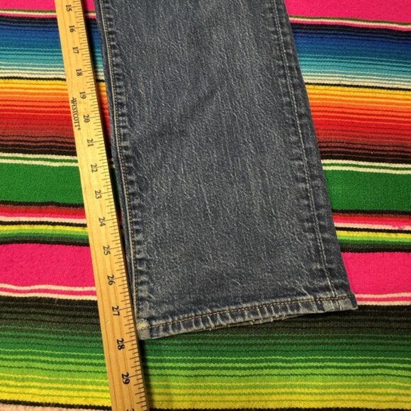 Levi's 541 Premium Jeans Men 32x30 (Fit 32x28) Blue Athletic Taper Fit Stretch - Picture 9 of 10